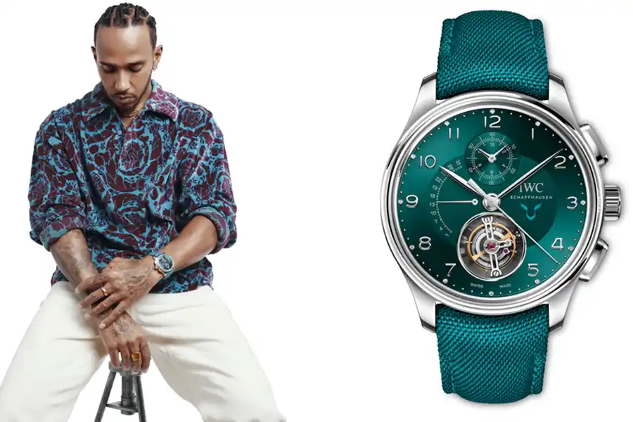 ساعت IWC لوئیس همیلتون
